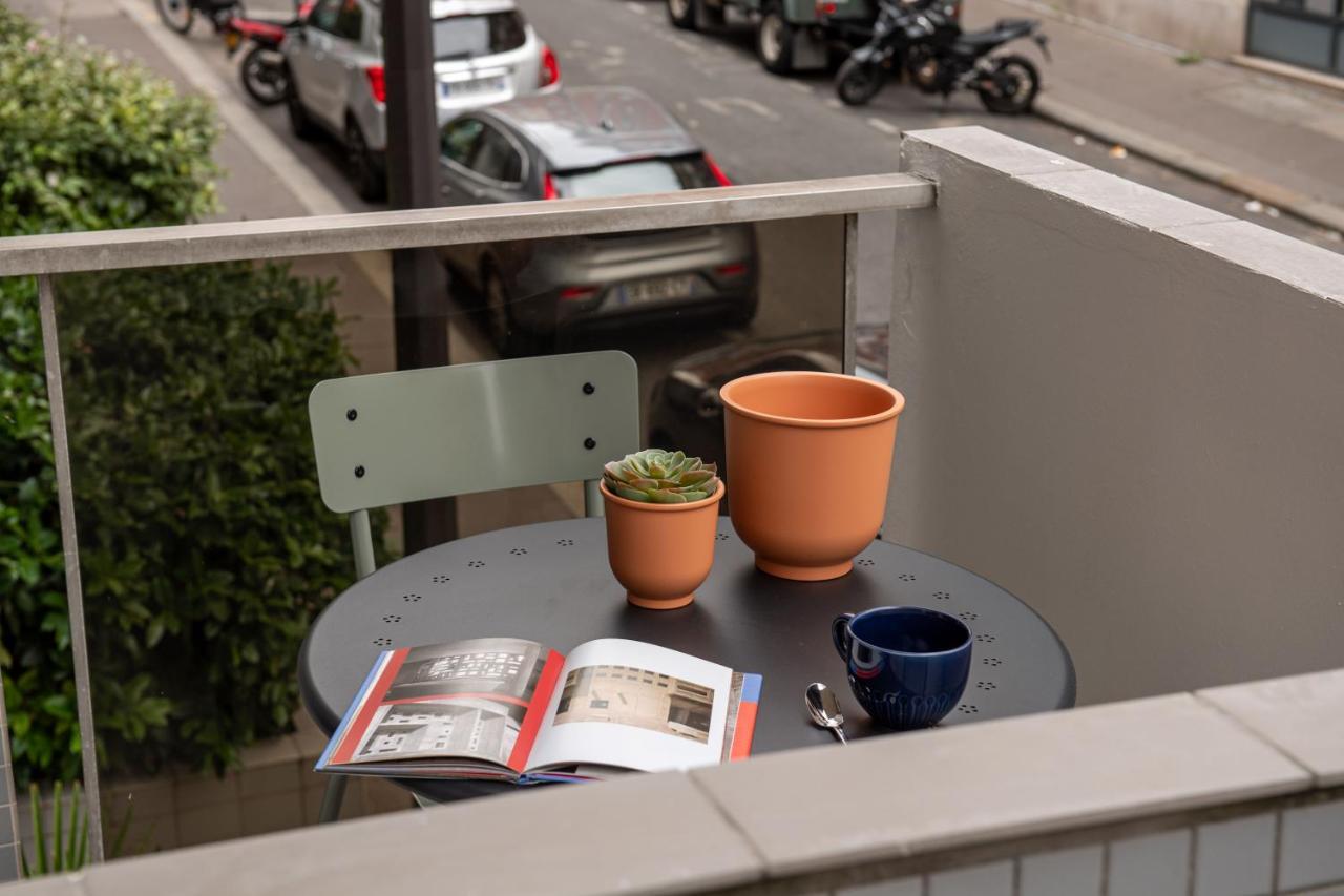 New - Appt Style Le Corbusier Avec Balcon - 8 Pers Lejlighed Paris Eksteriør billede